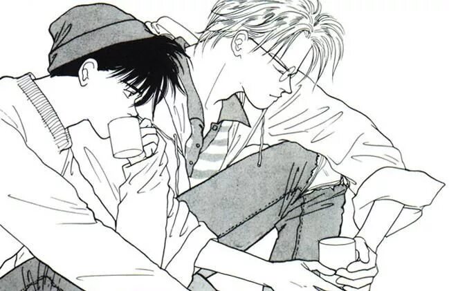 Манга яой сортировка по дате. Banana fish манга. эш банановая рыба манга. эш и эйджи манга. эш линкс и эйджи манга.