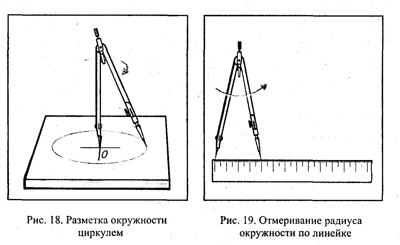 Как измерять радиус окружности циркулем. Как измерить радиус круга циркулем. разметка циркулем. циркуль чертеж. как пользоваться циркулем.