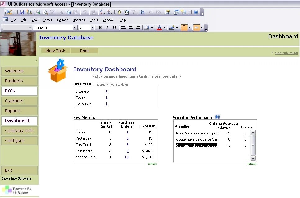 Dashboard access. Dashboard lв acess. дашборд база данных. ms power builder.