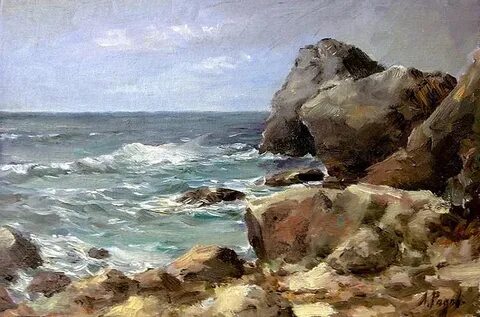 Черное море художник