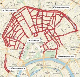 Пешеходная прогулка по бульварному кольцу москвы начинается