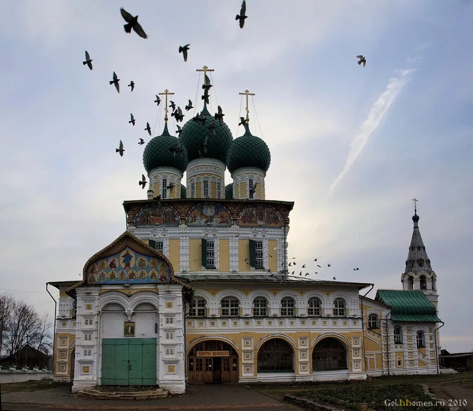 Туту кострома. Воскресенский храм Тутаев.