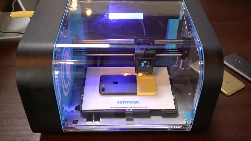 Contour 3d Printer. Принтер для печати на чехлах. Принтер для чехлов на телефон. Принтер для печати на чехлах телефонов.