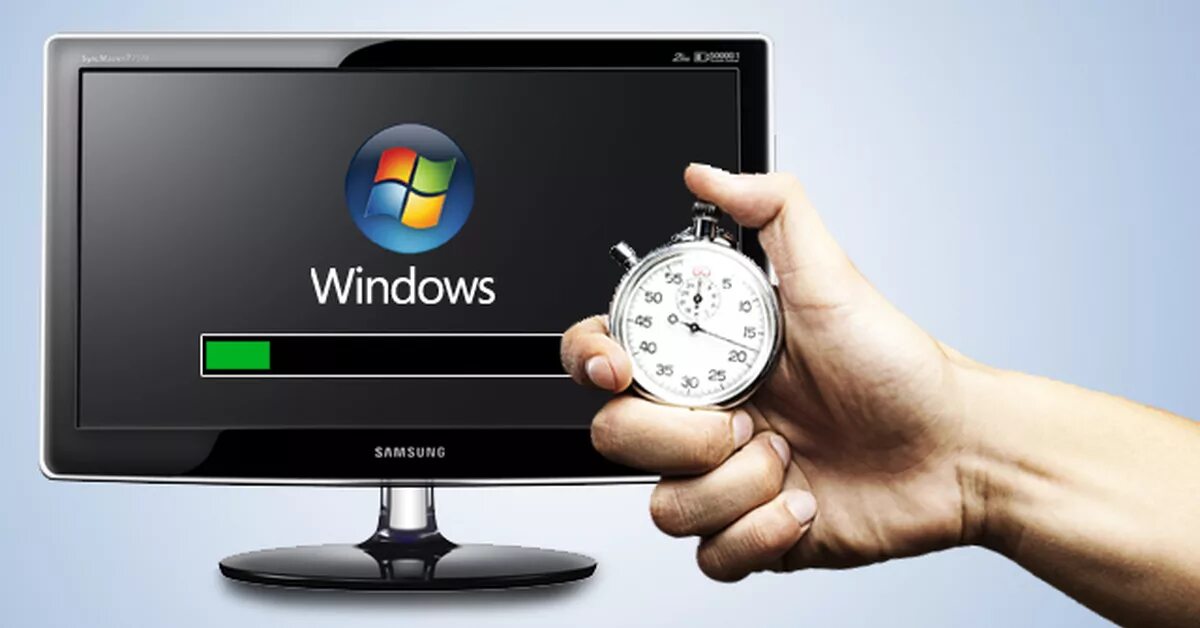 Компьютер Windows. Медленный компьютер. Тормозит компьютер. Быстродействие компьютера.