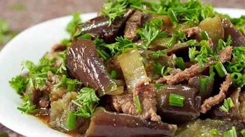 Маринованные баклажаны с грибами