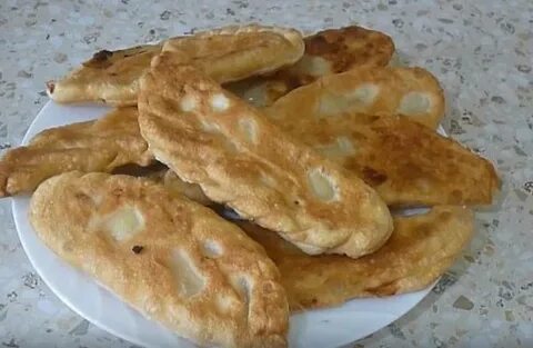 Жареные пирожки пресное тесто