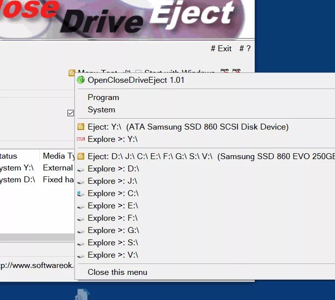 Close drive. ИЗИ драйв обозначения. To Eject. Eject close. Sharpkeys Eject.