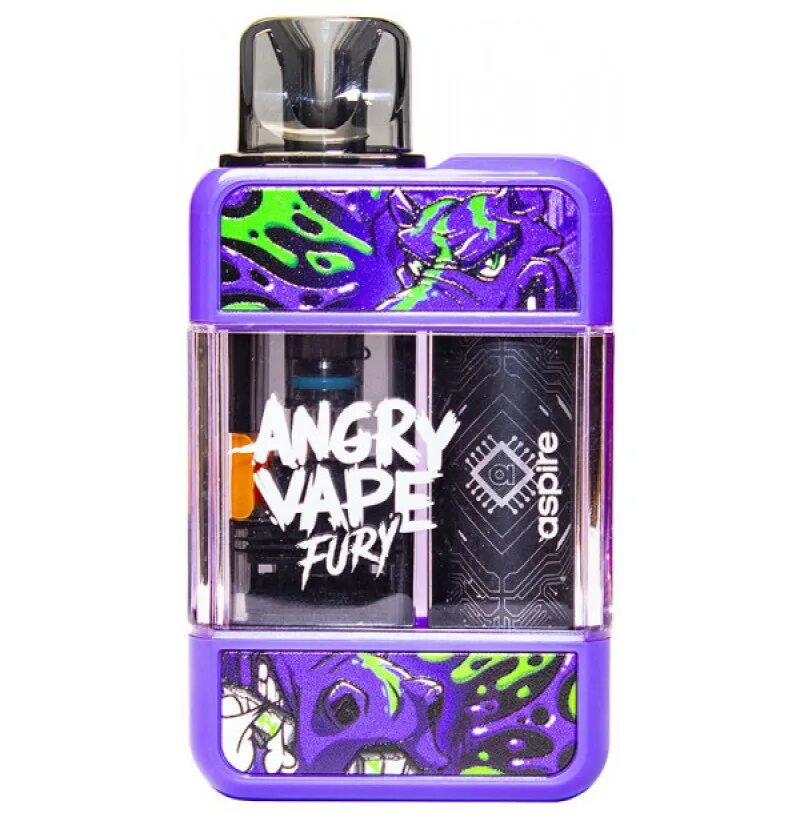 Aspire fury. Энгри вейп фиолетовый. Бруско ангри вейп. Angry Vape Fury. Бруско Angry Vape Fury.