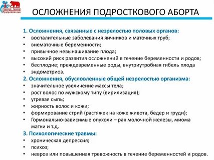 Вопросы репродуктивного здоровья