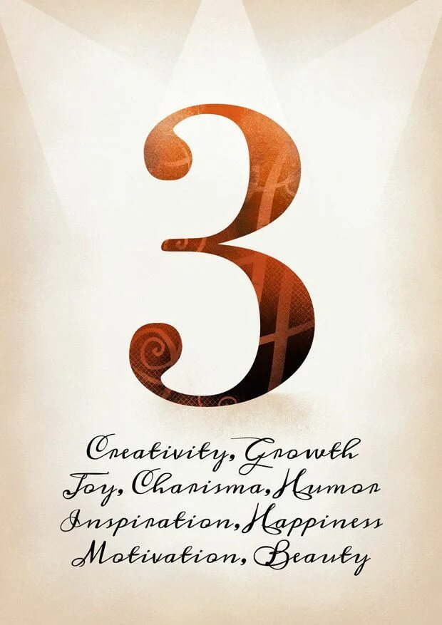 Three is a lucky number