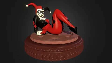 Harley quinn 3d