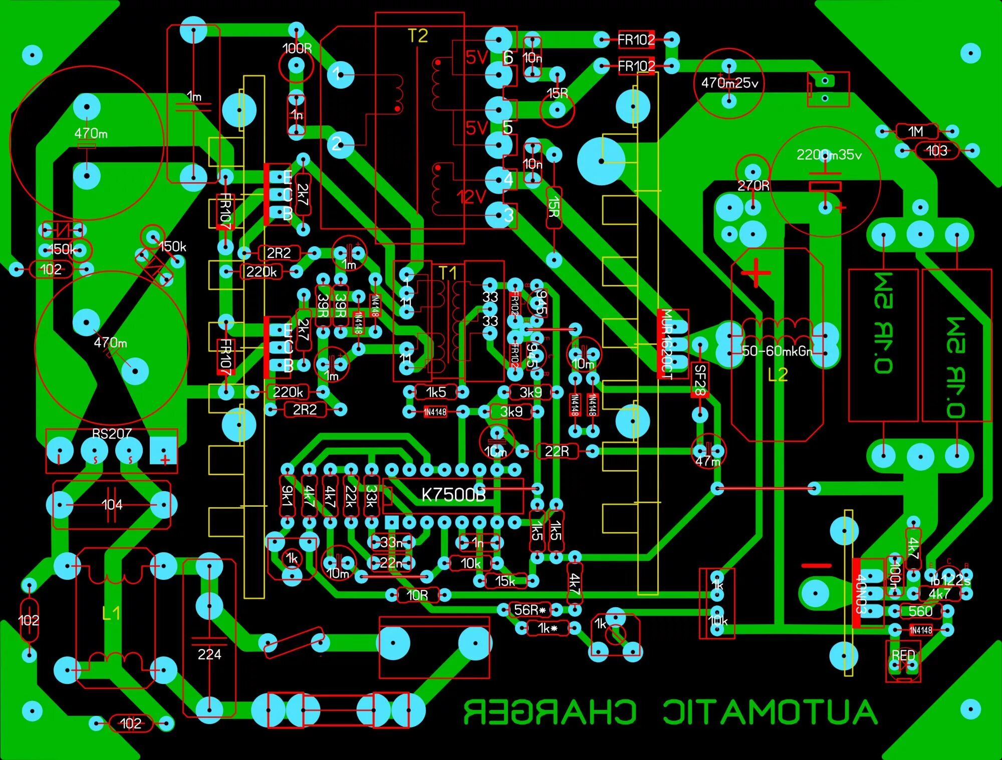 Печатная плата генератора на tl494. Импульсная зарядка для авто-аккумуляторов (новодел). Импульсная зарядка новодел. Блок питания новодел. Зарядные устройства форумы