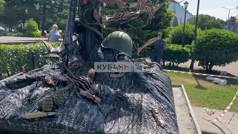 Открытие памятника журавли в туапсе
