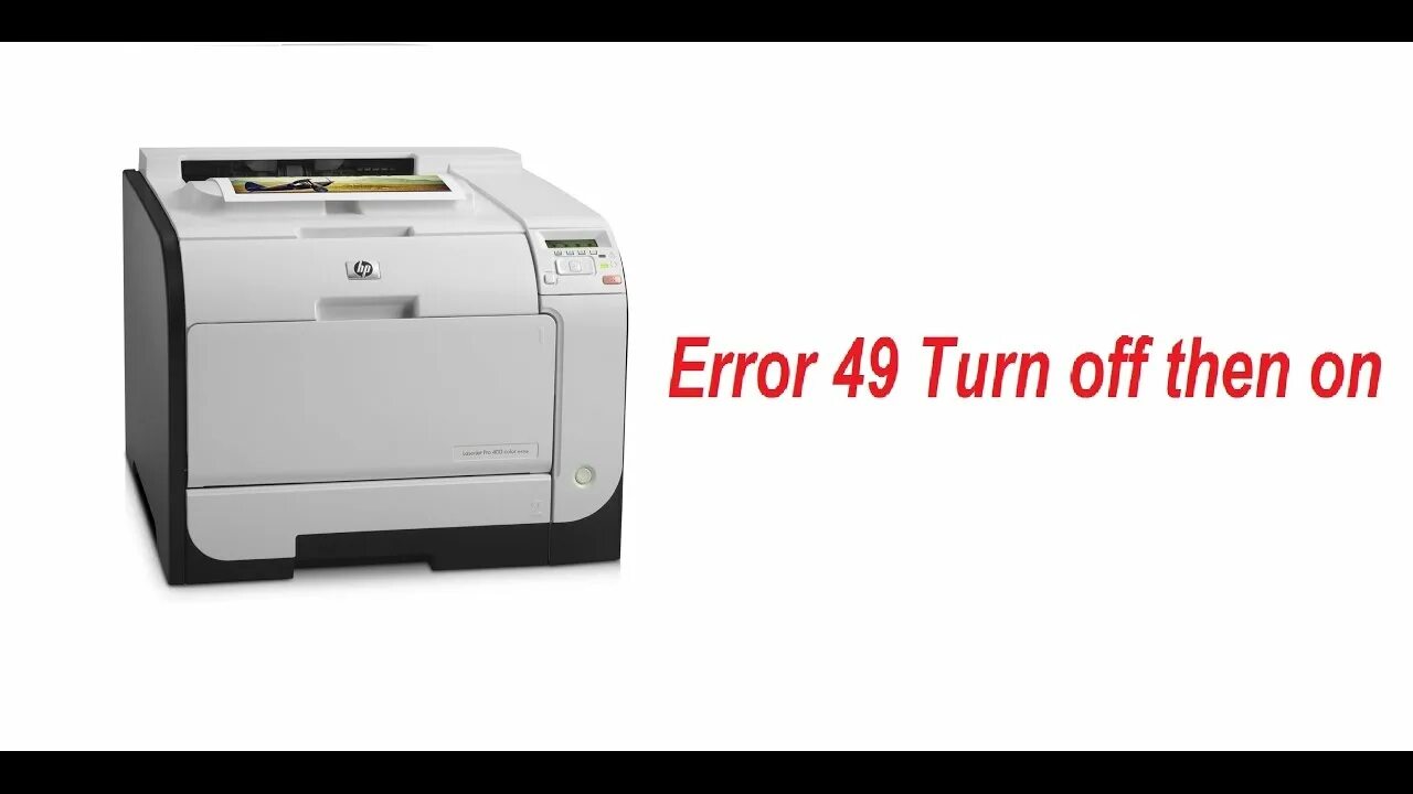 Принтер НР 4014. Ошибки принтера LASERJET. Error code 49