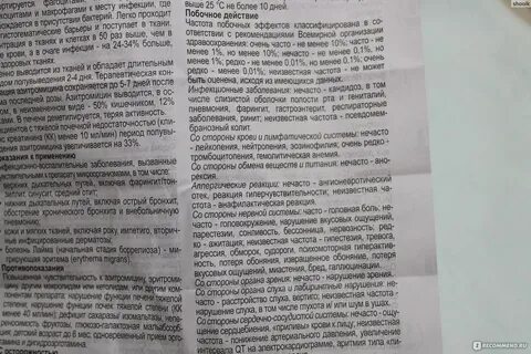 Азитромицин суспензия инструкция по применению