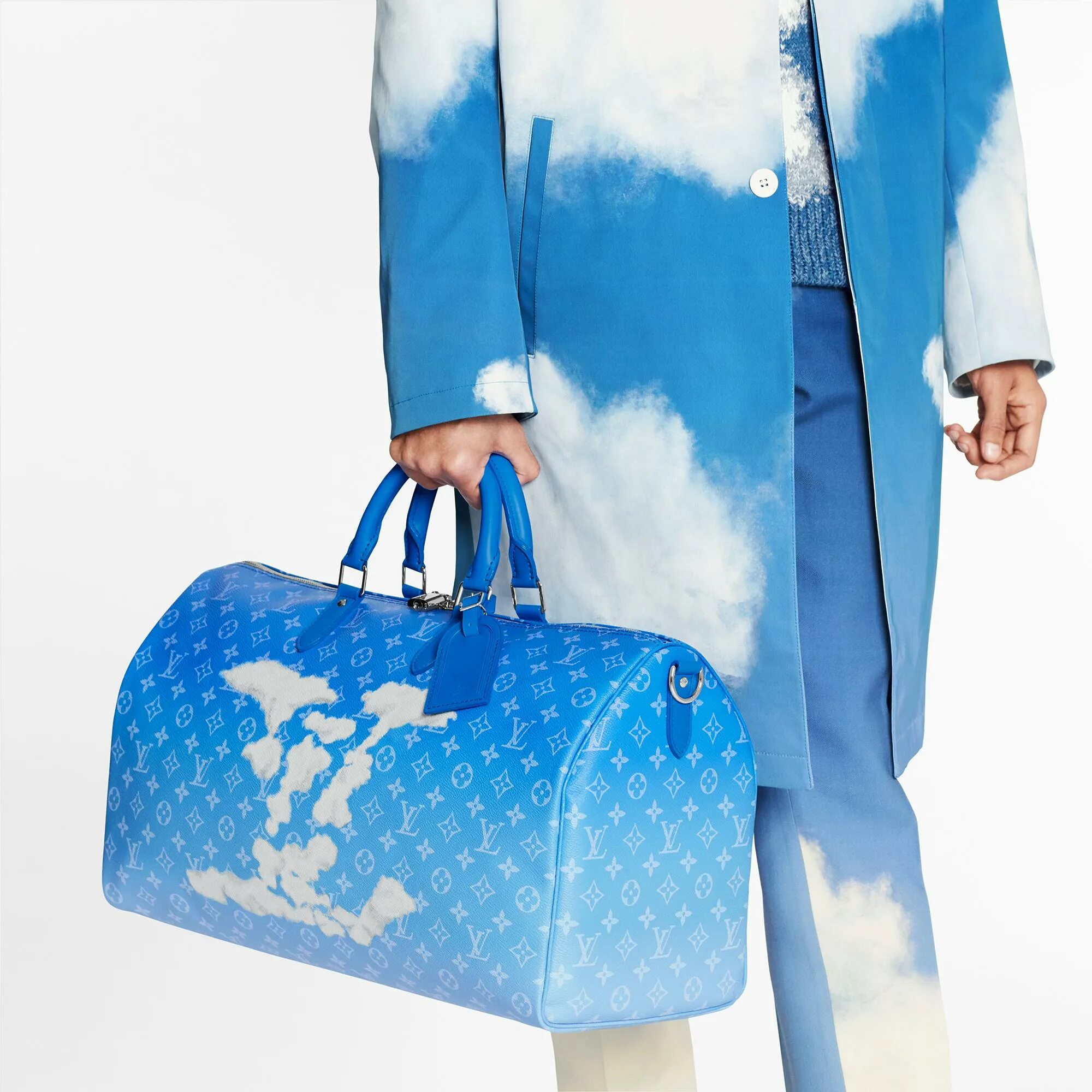 Синий луи витон. Louis vuitton keepall 50. сумка луи витон дорожная. сумка keepall 50 с плечевым ремнём. сумка луи виттон голубая.