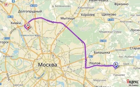 Карта подольска юбилейная