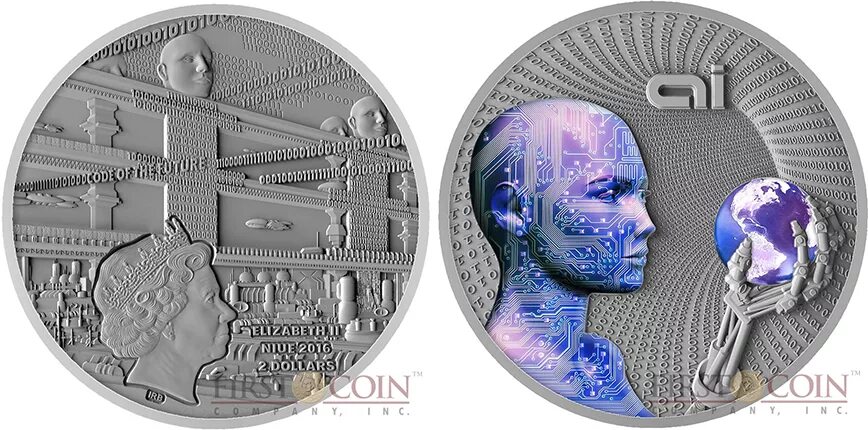 Museum of the future монета. Монеты ии. Искусственный интеллект монета македония. Искусственный интеллект монета македония. Монета серебро искусственный интеллект.