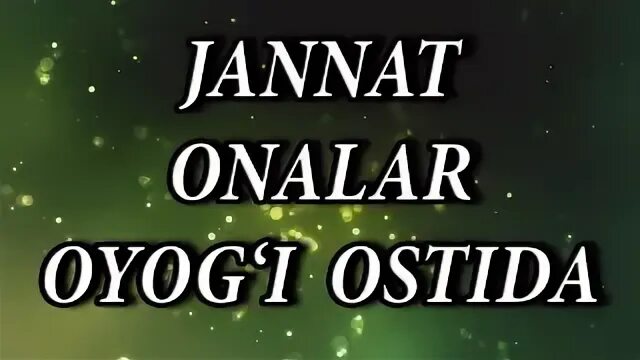 Жаннат остида