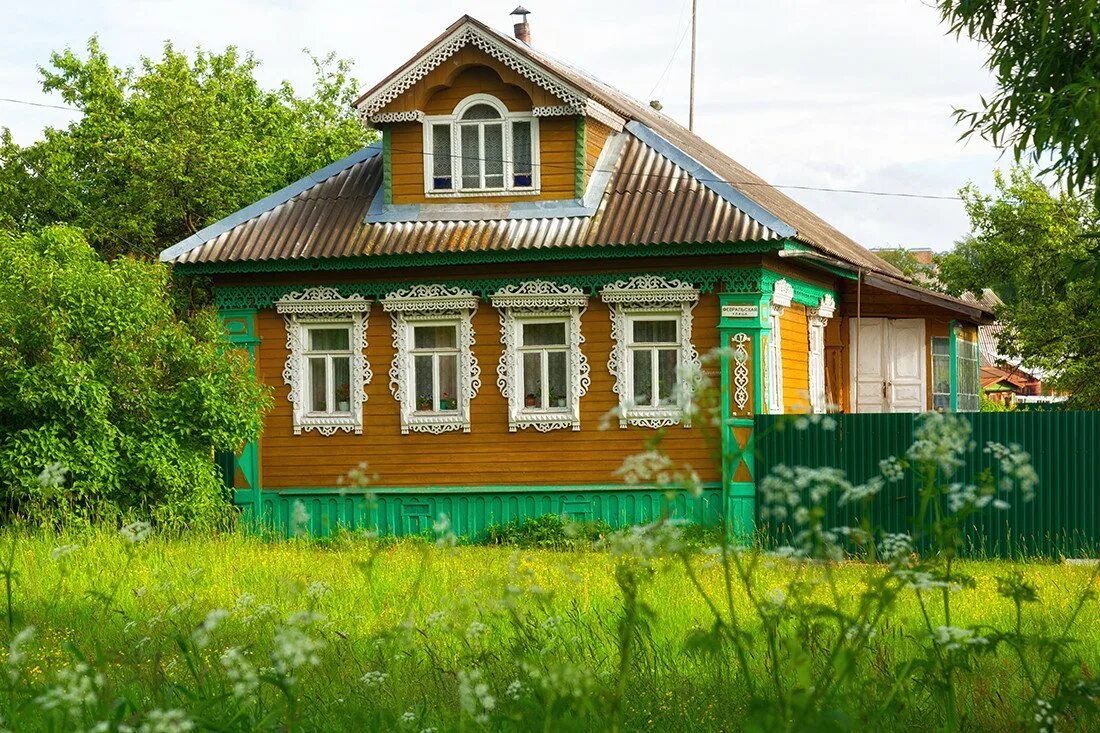 Как выглядят деревня дома