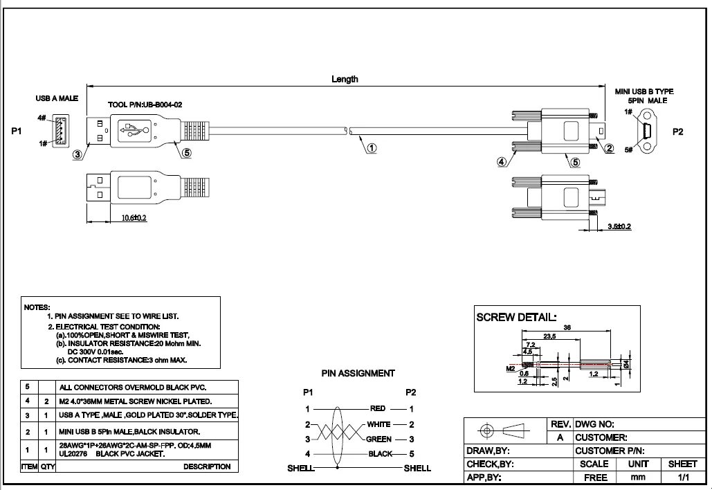 Usb максимальный ток. Чертеж кабеля USB 2.0. USB B чертеж провода. USB A male чертёж. USB разъем чертеж кабель .CDW.