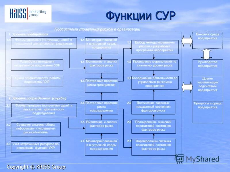 Какие функции выполняет риск. Сур система управления рисками. структура системы управления рисками. функции системы управления рисками. роли в управлении рисками.