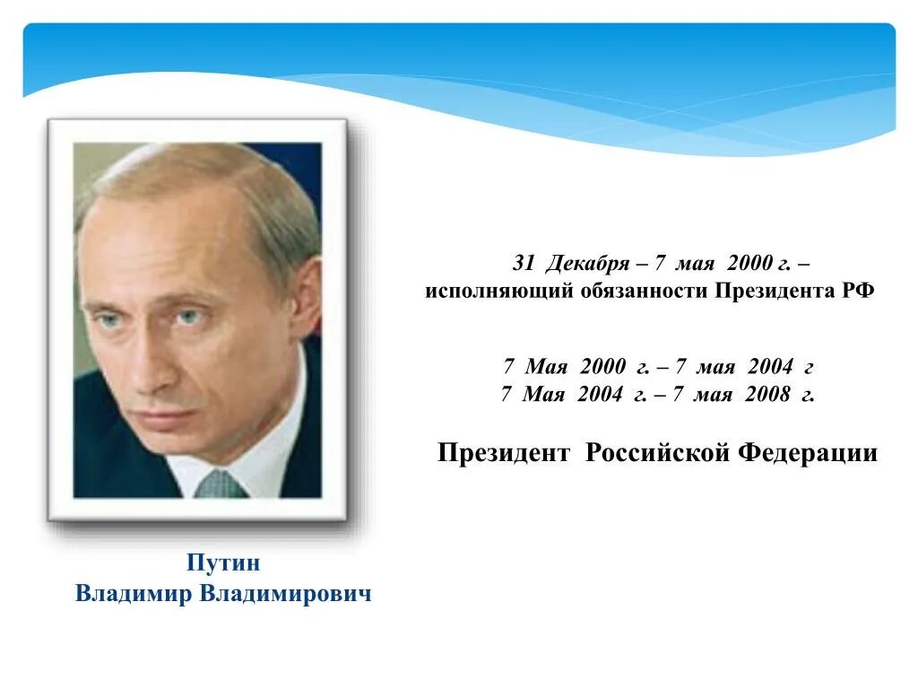 Сколько сейчас длится президентский срок в россии