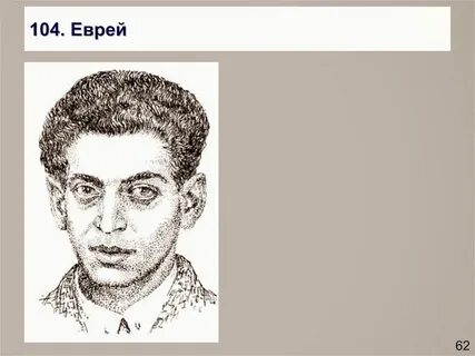 Черты евреев