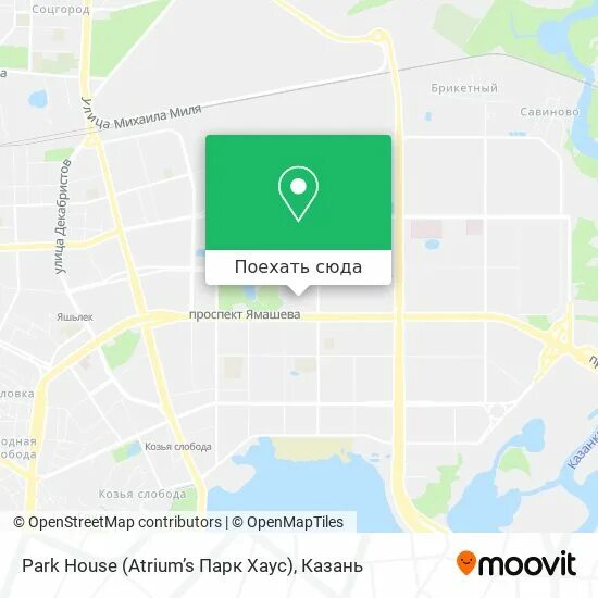 Автобусы до парк хауса казань