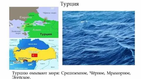 Эгейское море и черное море
