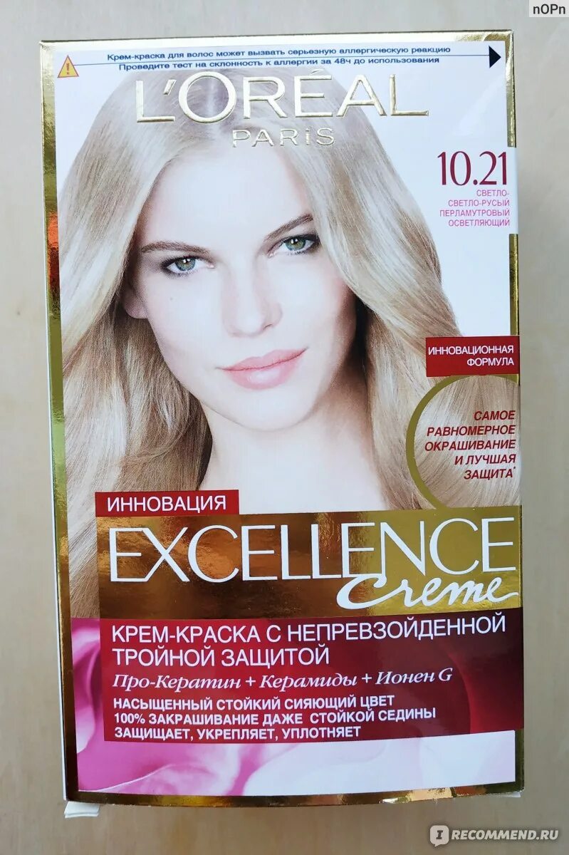 Лореаль перламутровый. Краска для волос лореаль экселанс 10.13. Краска l'Oreal Excellence 10.21. Лореаль экселанс блонд. Лореаль экселанс 21.