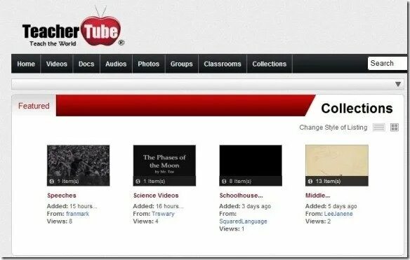 Teacher tube. Teachertube.