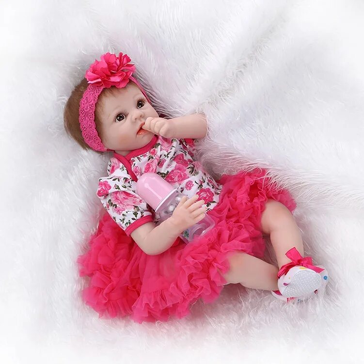 Реборн кукла девочка купить. Кукла Lifelike Reborn Baby Dolls. Куклы Reborn Reborn девочка. Реборн 55 см. Кукла реборн 55 см.