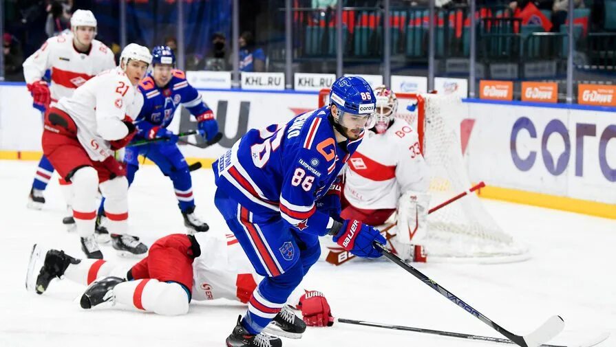 прямая трансляция матча кхл сегодня