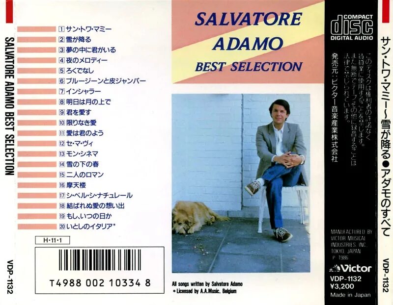 Песня падает снег сальваторе адамо. Salvatore Adamo 1986 best selection. Адамо. Salvatore Adamo фото. Salvatore Adamo альбомы фото.