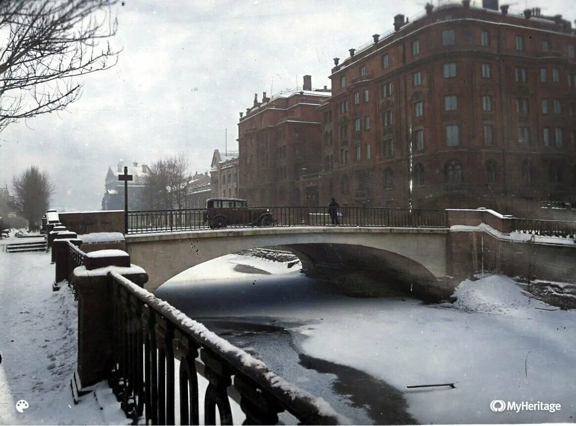 Кашин мост в Санкт-Петербурге. Крюков канал. Мосты Ленинграда. Крюков канал старые фото. Канал 1930 годы