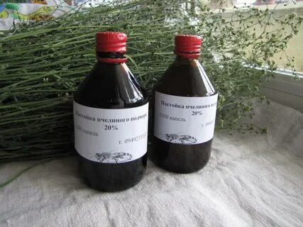 Спиртовой пчелиный подмор