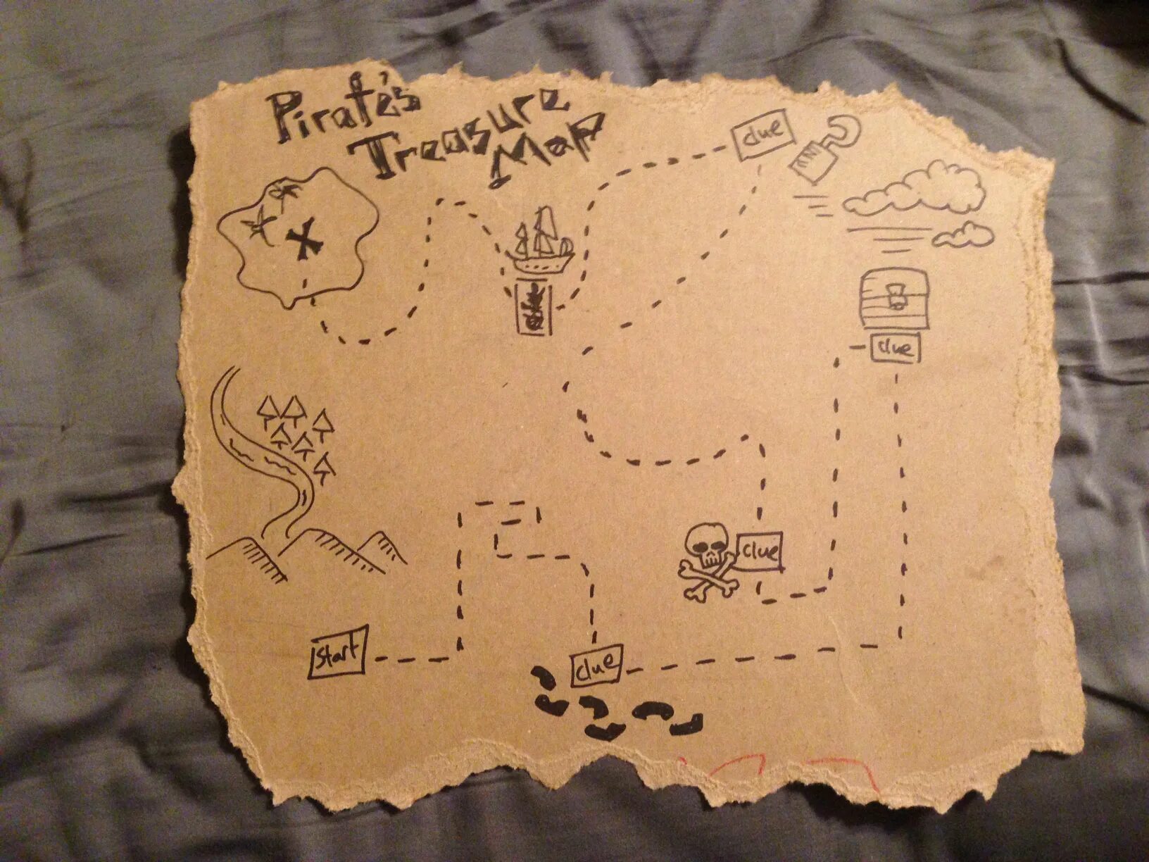 Once human treasure map 1