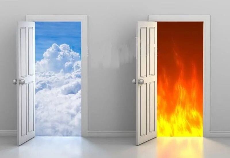 В каком году придумали двери. Дверь в рай. Открытая дверь.