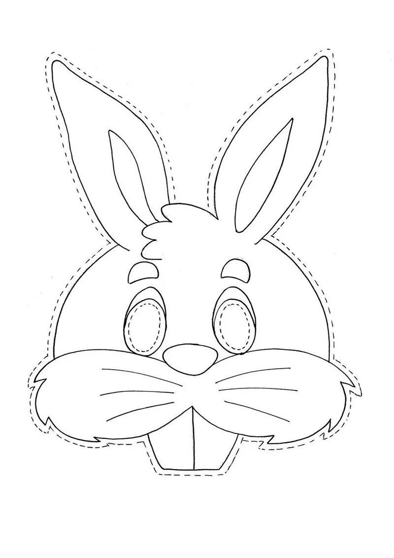 Шаблон масок для детей в детском саду. Маска заяц. Маска зайца трафарет. Мордочка зайца. Новогодняя маска зайчика.