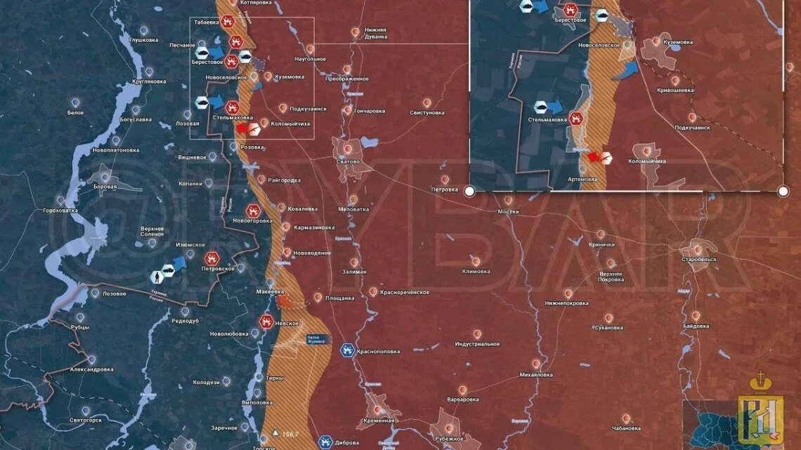 Карта боевых. Синьковка на карте боевых действий. Свежая карта боев. Карта боевых действий Украина 2023.