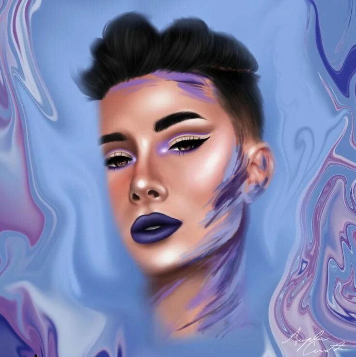 James edit. Макияж для танцев. James Charles album Cover Art.