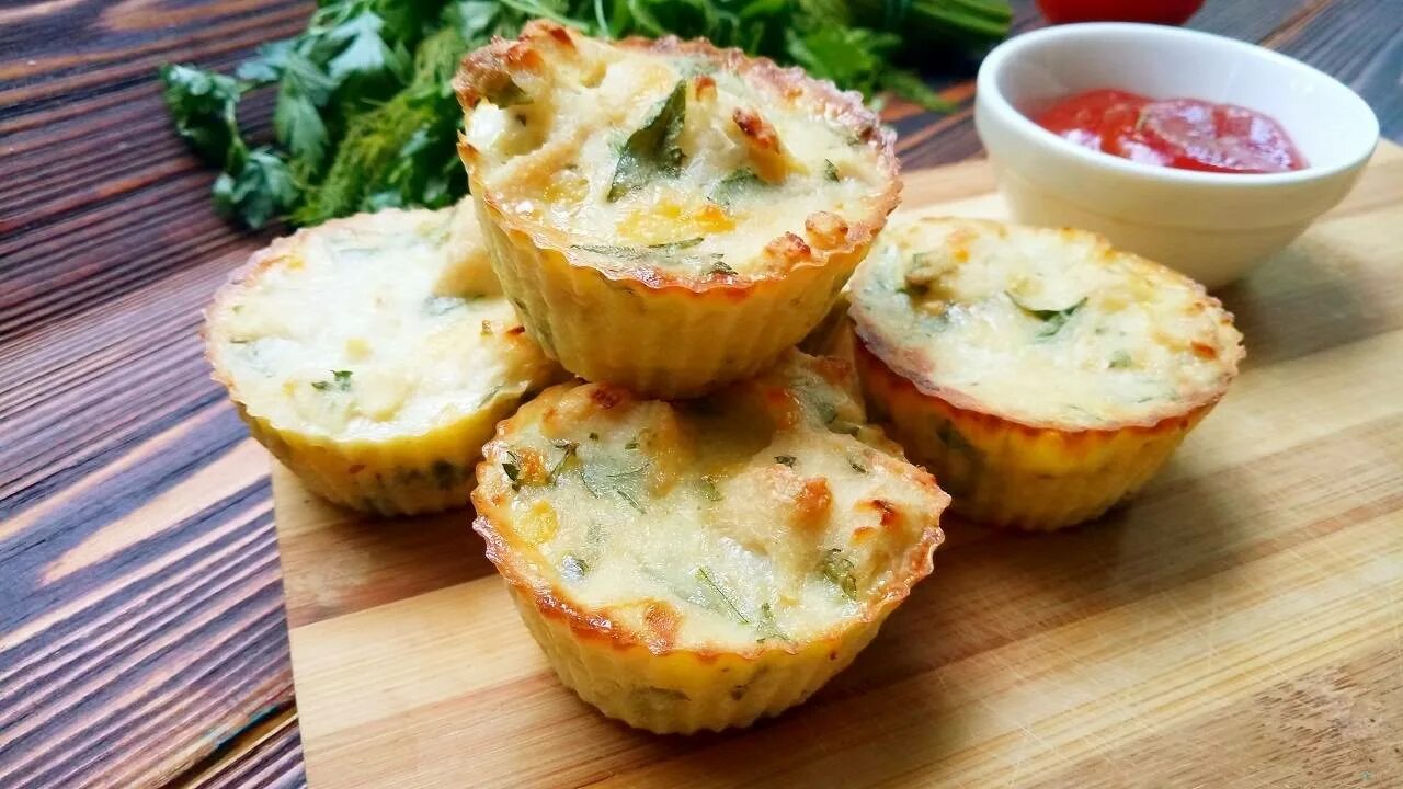 Картофельные стаканы