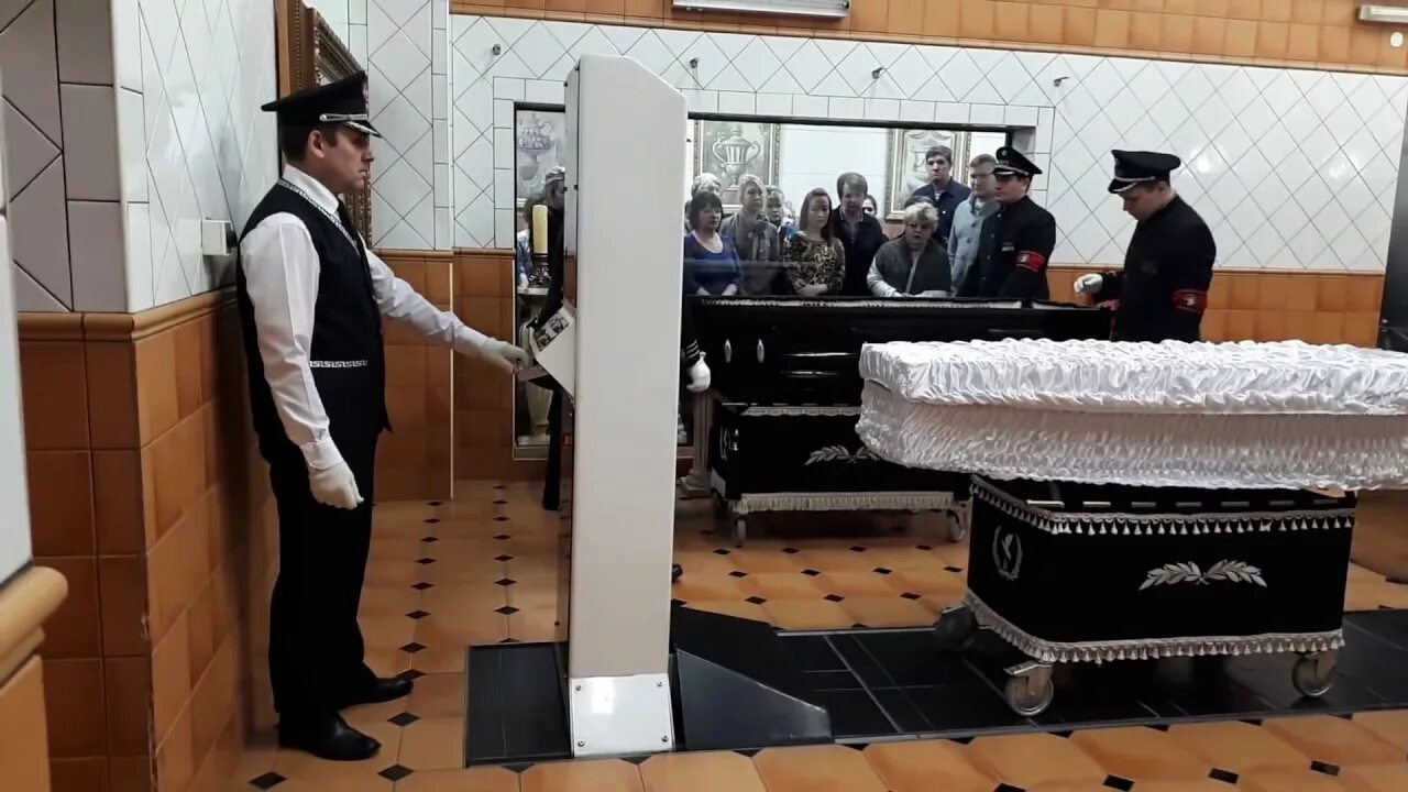 Кремация видео как происходит человека в крематории