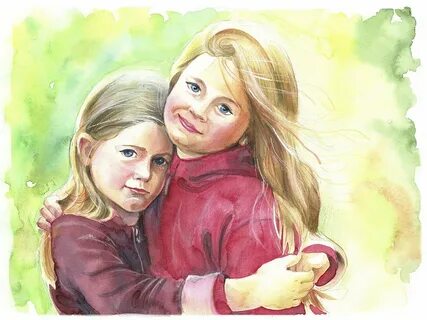 Как нарисовать старшую сестру