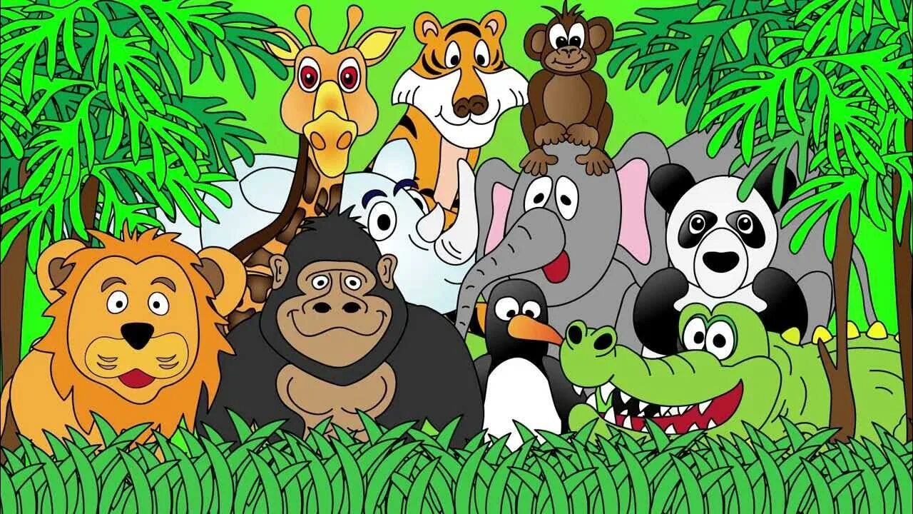 Do you like the zoo. Зоопарк мультяшный. Мульт звери. Животные зоопарка мультяшные. Веселый зоопарк.