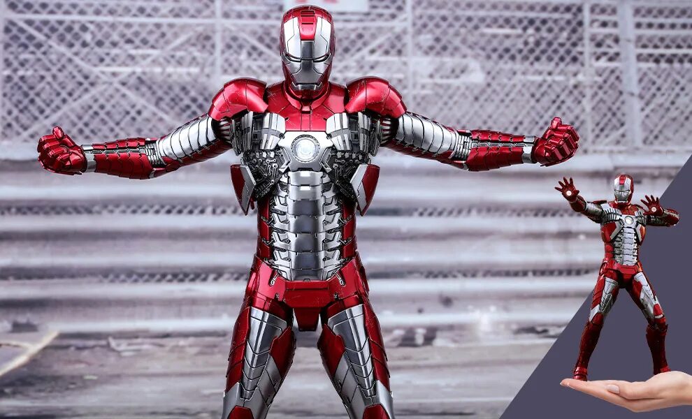 Хот Тойс Железный человек. Hot Toys mms 400 d18 Iron man Mark 5 2017. Your mark 5