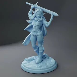 Фигурка Elf Cowgirl (Unpainted) 