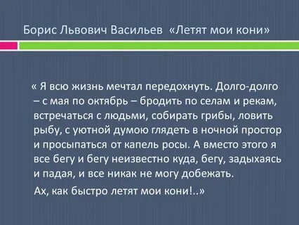 Летят мои кони