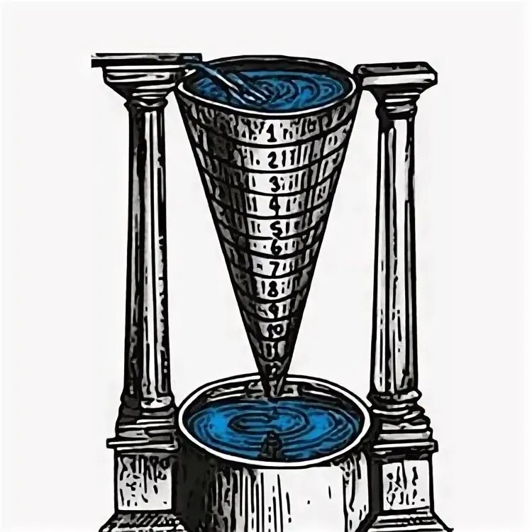 Клепсидра 4 буквы. Изобретения ньютона водяные часы. Клепсидра 4 буквы. Клепсидра 4 буквы. Водяные часы исаака ньютона.